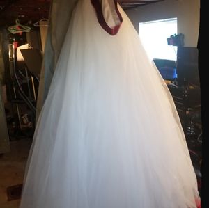 David's bridal, Tulle full length skirt, brand new